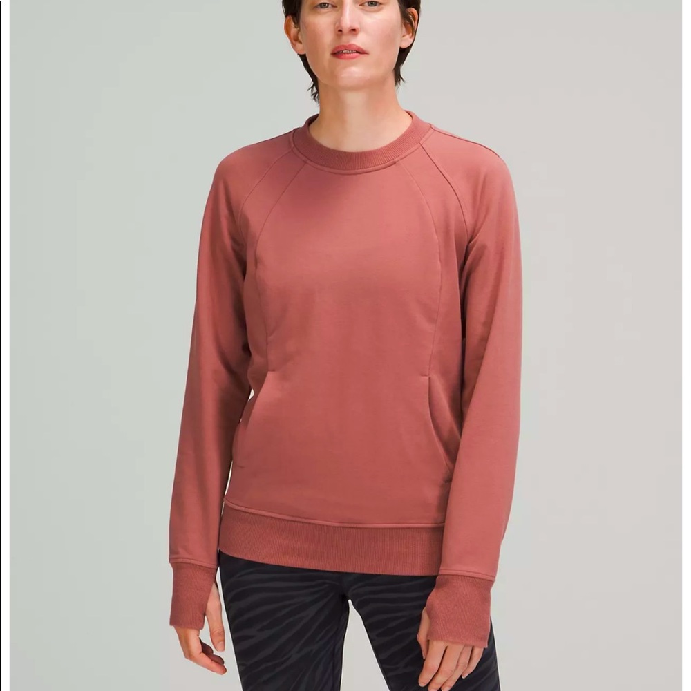 Lululemon Scuba Crew Spiced Chai